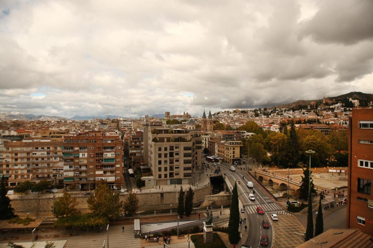 Apartamento Centro de Granada vistas fantásticas y un parking gratis Exterior foto