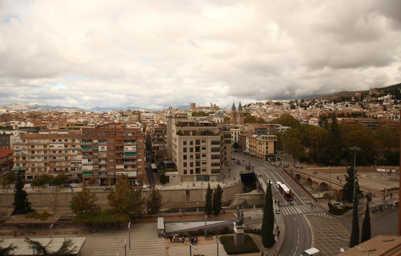 Apartamento Centro de Granada vistas fantásticas y un parking gratis Exterior foto